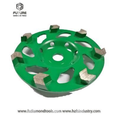 Diameter 6 Inch Hilti Diamond Grinding Cup Wheel for Concrete Terrazzo Stone