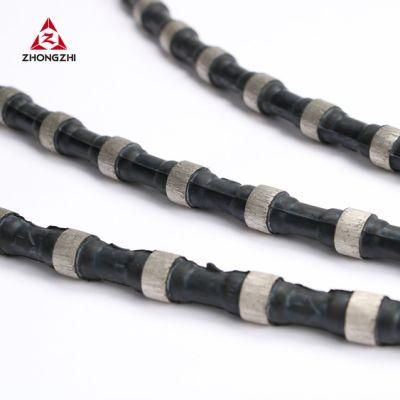 Granite Block Cutting Diamond Plastic Single Wire Saw