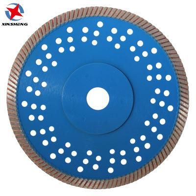 180mm Hot Press Turbo Diamond Saw Blade for Cutting Ceramic Tile