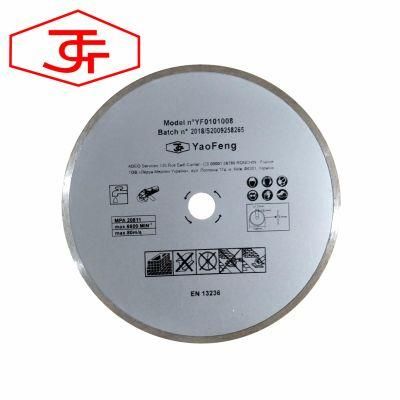 Big 9&quot; Continuous Diamond Saw Blade Cutting Disc for Concrete