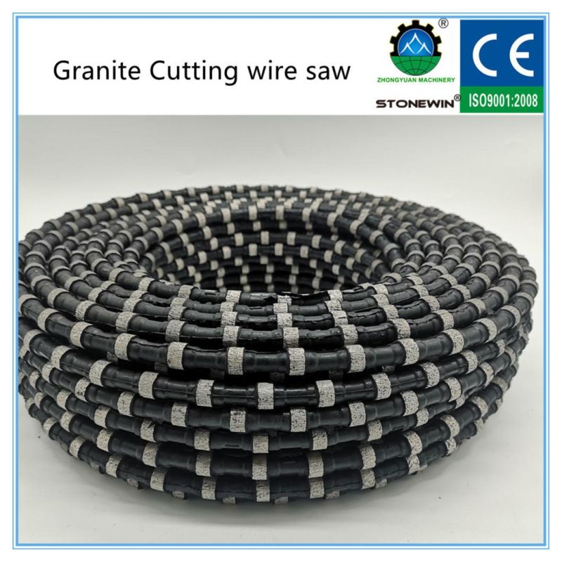 Stone Cutting Tools Diamond Wire Saw Rope for Granite Quarring