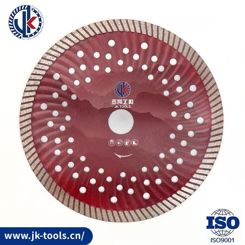 China Diamond Saw Blade/Suppliers 180mm Turbo Diamond Cutting Disc for Granite Slab Use Dry and Wet Cut Both