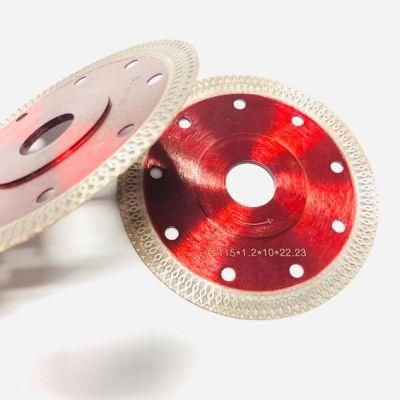 105mm Diamond Saw Blade X Wave Sintered Sheet for Cutting Tile Granite Marble Ceramic