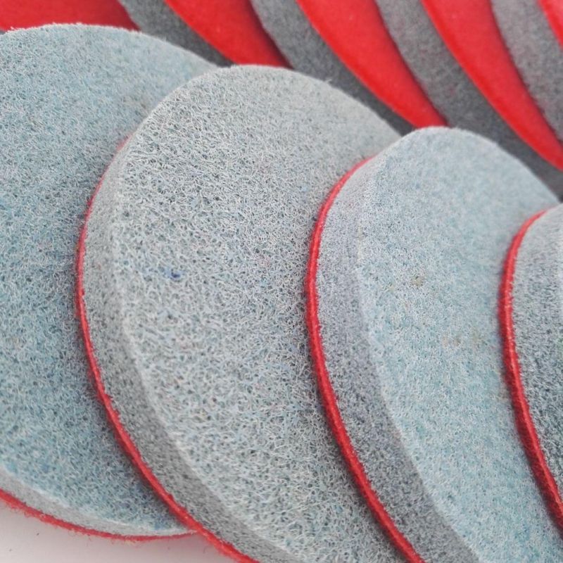 4inch Diamond Foam Pad Softer Stones Terrazzo Floor Sponge Polishing Pad