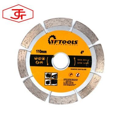 Factory Direct Sales 110mm Segment Diamond Saw Blade for Cutting Stone