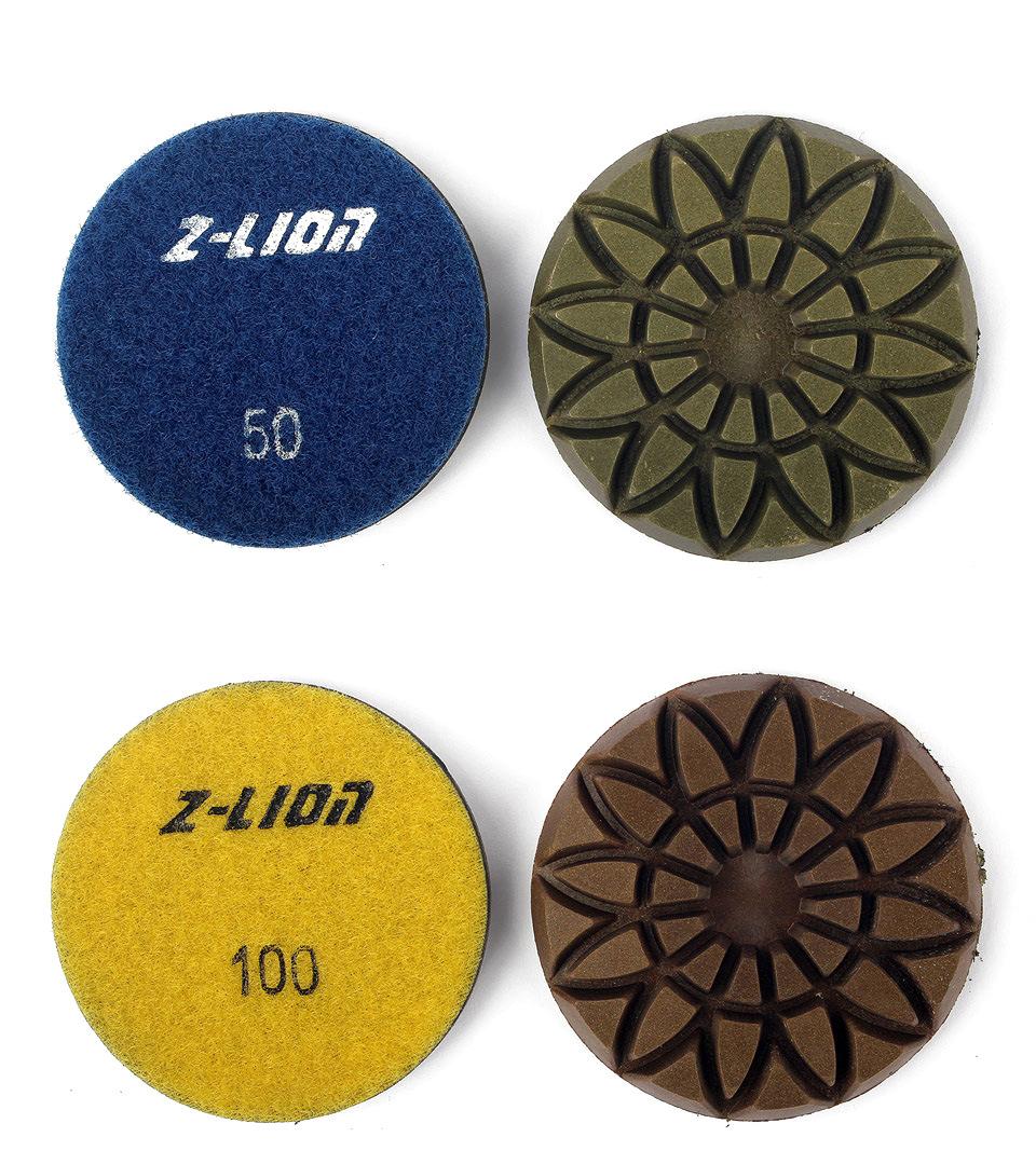 3 Inch Diamond Concrete Flooring Polishing Pad for Wet Use