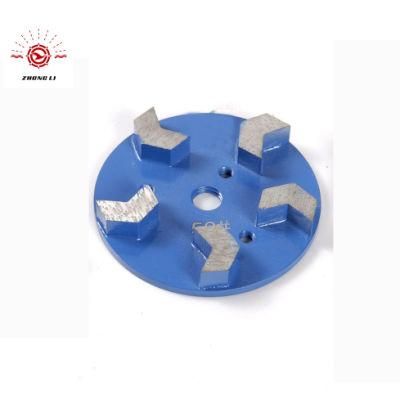 Fast 4 Inch Grinding Tools Floor Grinder Diamond Wheel for Terrazzo Floor