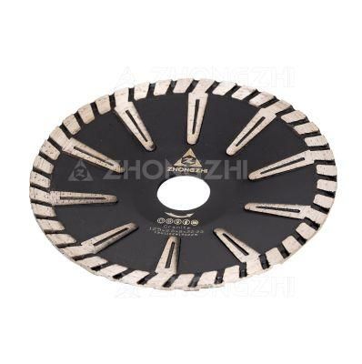 Hot Pressed Diamond Concave Cutting Saw Blade for Granite