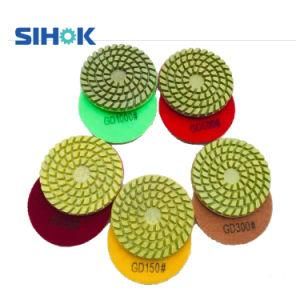 Granite Abrasive Diamond Tool Resin Polishing Disk Flexible Polishing Pad Wet Polishing Pad