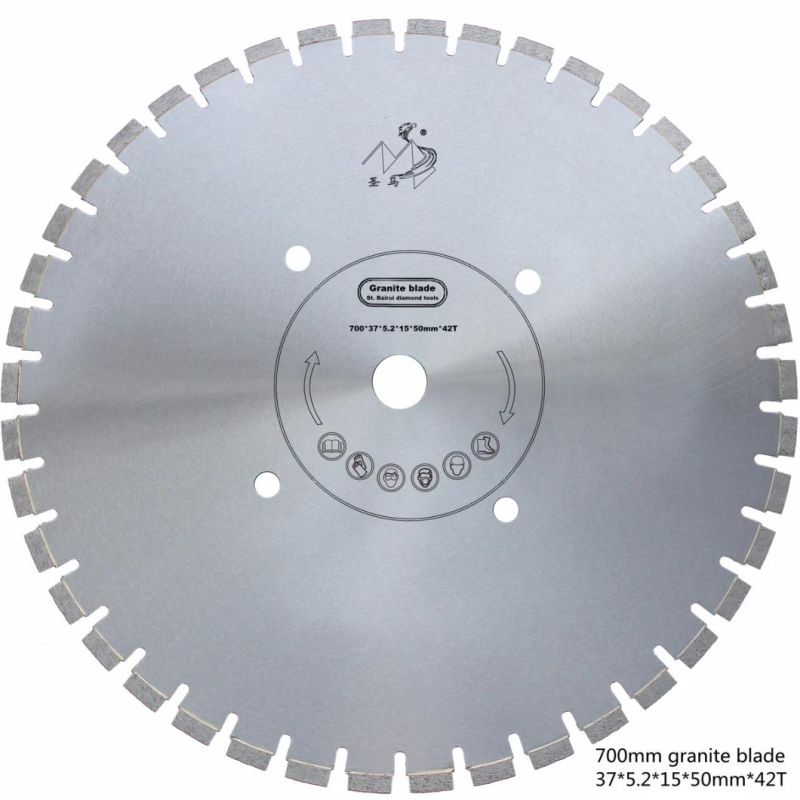 China Factory Good Sharpness Silent Blade Diamond Saw Blade for Granite Stone