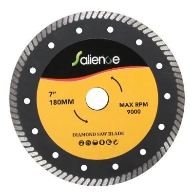 180mm Professional High Quality Sintered Turbo Diamond Saw Blade