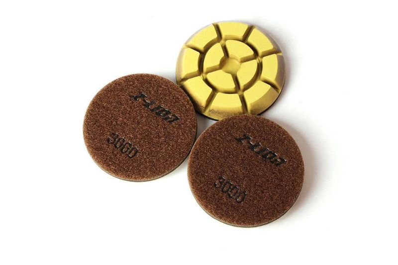 Zlion Stone Tool Floor Diamond Polishing Pad for Marble Concrete Floor