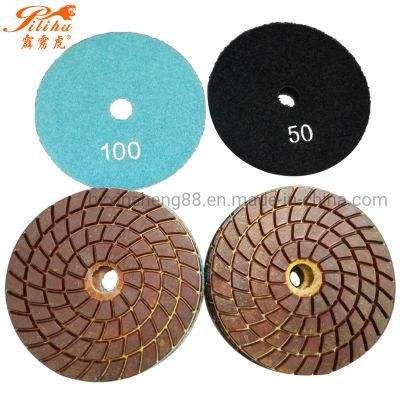 100mm Polishing Pads 27 Piece Grit 1000 for Grinder Glass Concrete Floor Tile Stone