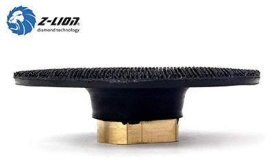 4inch/100mm Rubber Backing Pad with M14 5/8-11 Thread