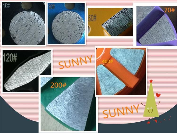 10 Segments Diamond Grinding Pucks for Concrete Polishing