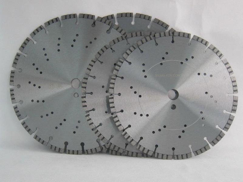 Laser Welding Turbo Diamond Saw Blade for Reinforced Concrete