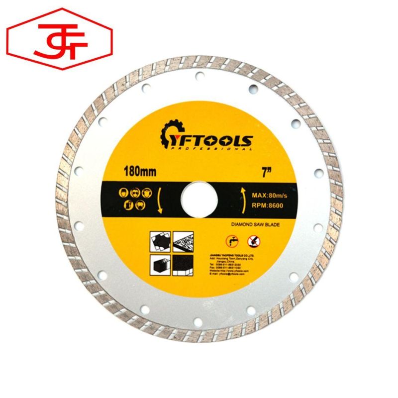 4 Inch 105 mm Turbo Diamond Cutting Blade for Granite