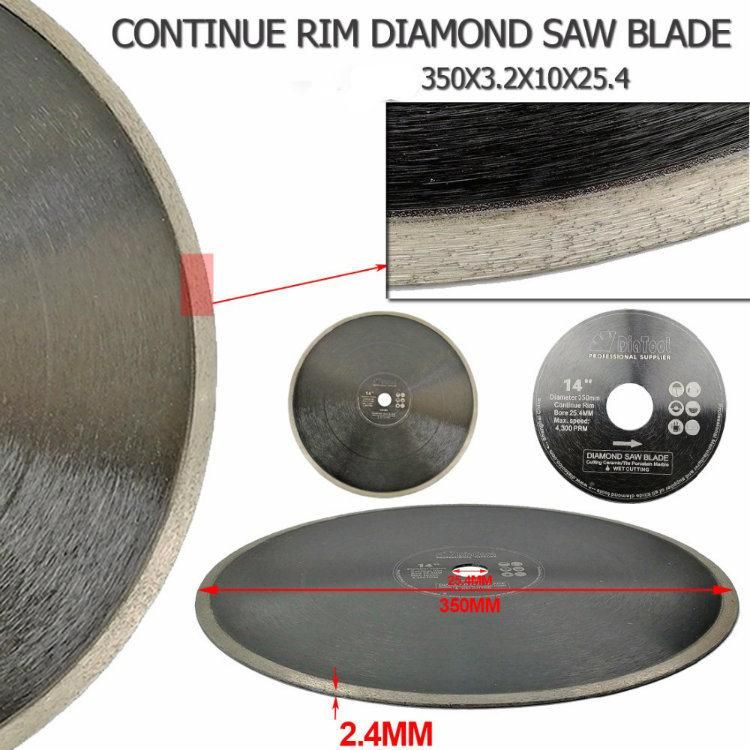 Small Circular Sintered Continuous Diamond Saw Blade