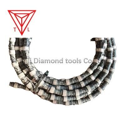 Diamond Serrated Rope Saw for Rock