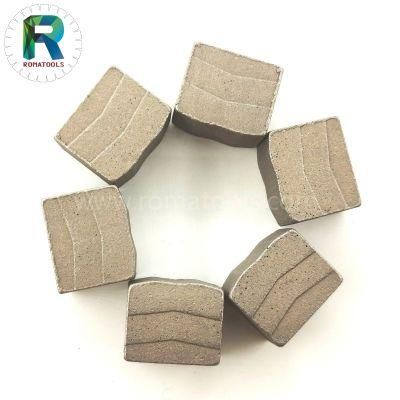 Romatools High Quality Diamond Segments for Hard Granite Cutting