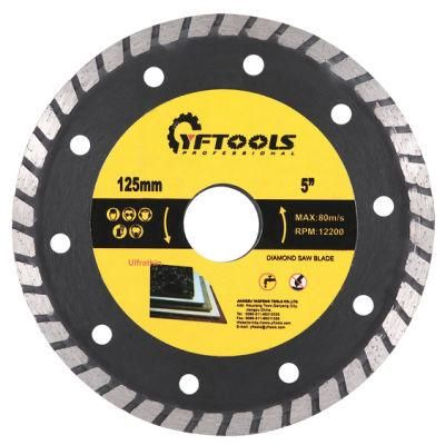 Turbo Diamond Saw Blade Wet and Drying Cutting for Cutting Marble