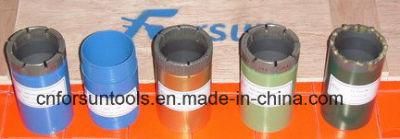 T2 Series Surface Set, Impregnated, T. C. Core Bit, Reaming Shell