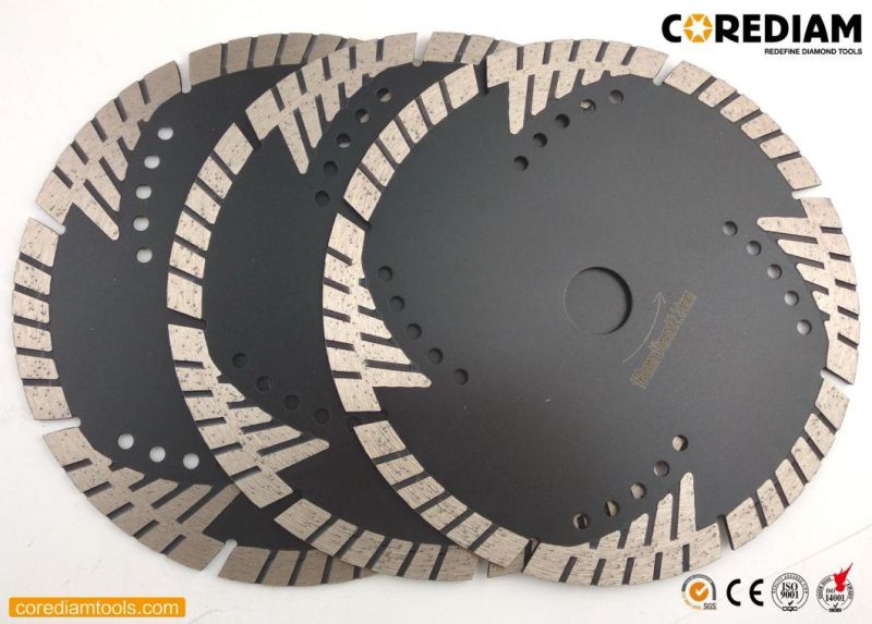 Triangle Segment Protection Turbo Diamond Saw Blade