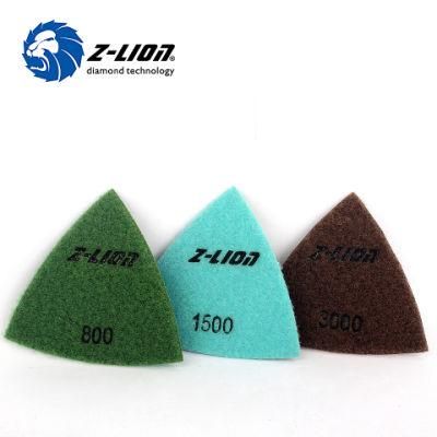 Diamond Resin Bond Traingular Abrasive Tools Polishing Pad