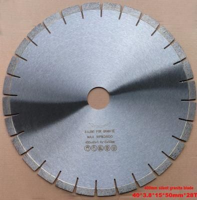 Super Sharpness 16&prime;&prime;400mm Granite Tool Segment Diamond Disc Diamond Saw Blades for Granite