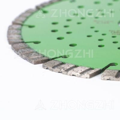 Laser Welded Diamond Turbo Saw Blade for General Cutting Use