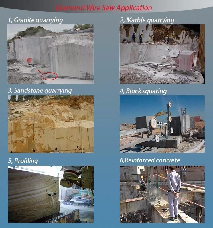 Diamond Wire Saw for Marble Profiling