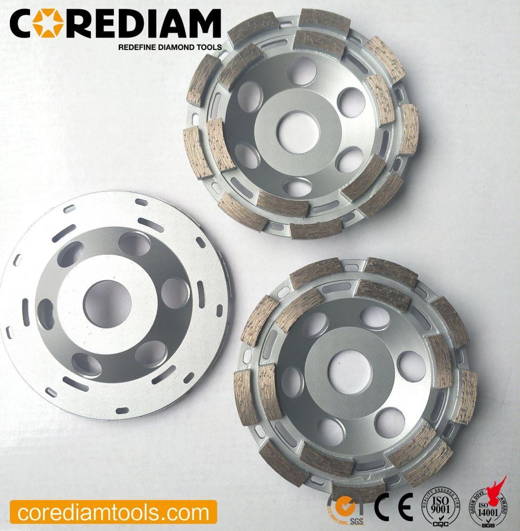 4.5 Inch Double Row Diamond Cup Wheel