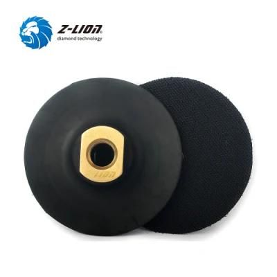 Hight Quality 5 Rubber Backing Pad Angle Grinder Accessories with M14 5/8-11