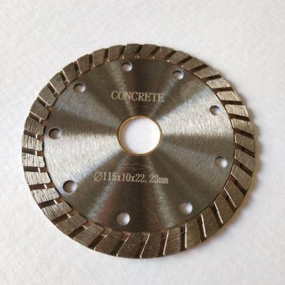 4.5 Inch Hot Pressed Sintered Hard Concrete Grinder Blades Cutting Disc for Concrete Cutter