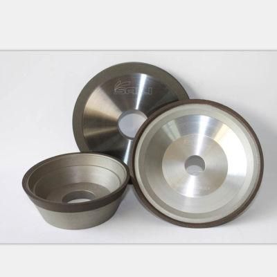 Diamond and CBN Cup Wheels for Grinding of Clearance Surfaces and Face Geometries
