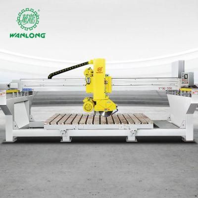 Ytqq-500 Wanlong Automatic Stone Cutting Machine Bridge Saw