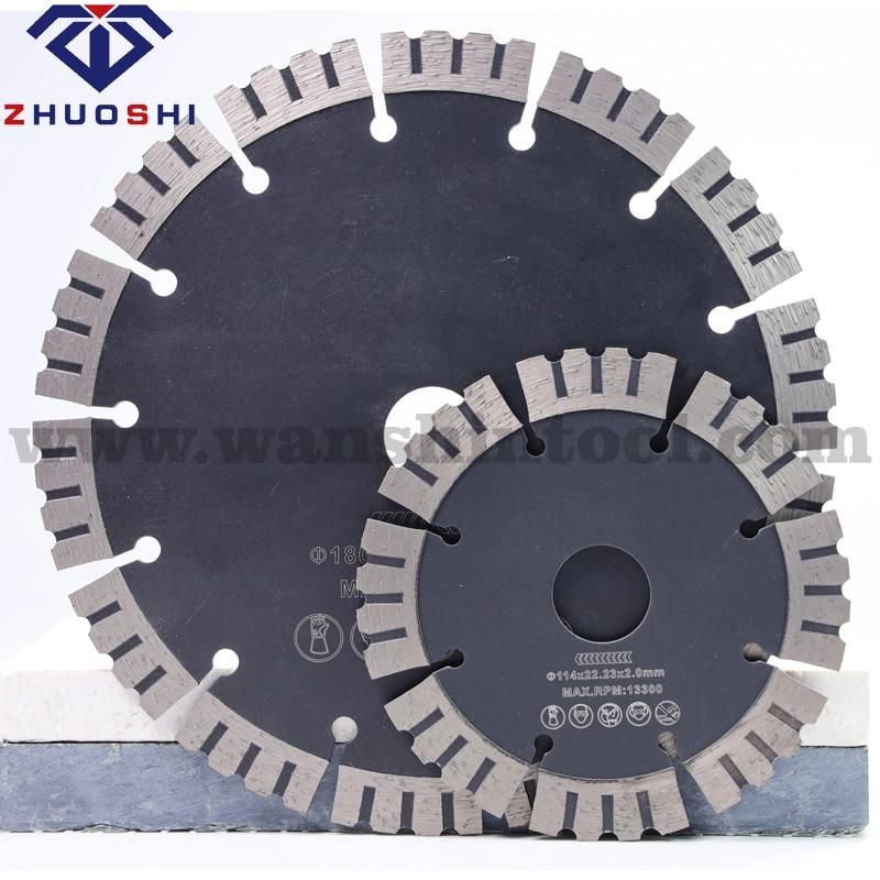 115mm Turbo Segmented Diamond Saw Blade Diamond Disc