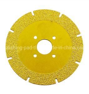 Cutting Grinding Disc Brazing Diamond Saw Blade for Cutting Stone/Ceramic