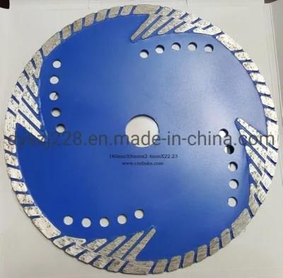 Turbo Saw Blade, Hot Pressed Blade