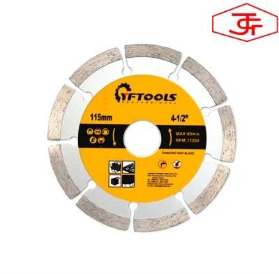 Segmented Cold Pressed Diamond Saw Blade for Marble