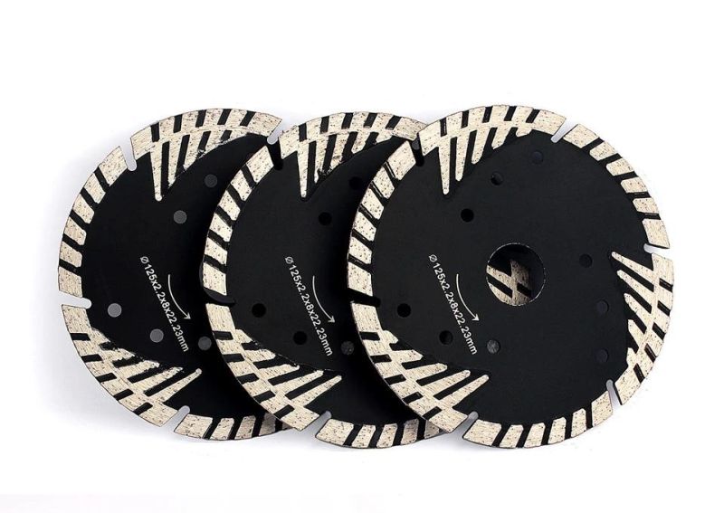 8"/200mm Sharp Metal Abrasive Turbo Diamond Cutting Disc for Stone/Marble/Ceramic