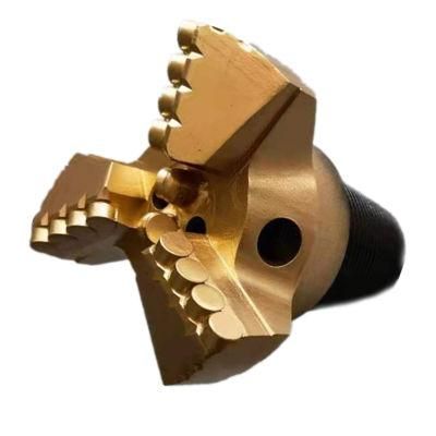 140mm Hot Sale Three-Wing Steel Body PDC Drill Bit Good for Mine Drilling and Water Well Drilling