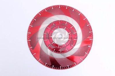 Vacume Brazed Diamond Blade Continuous Rim Type for General Purpose