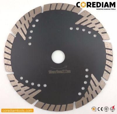 180mm Sintered Hot-Pressed Bevel Turbo Blade/Diamond Tool