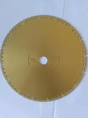 Vacuum Brazed Diamond Blade/Metal Diamond Tool/Diamond Cutting Blade