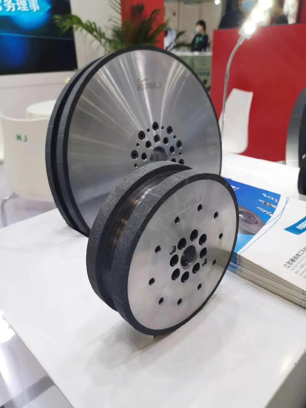 Hybrid Bond Diamond and CBN Wheels, Dual Force Fluting Cutting Wheels, Double Discs Grinding Wheels
