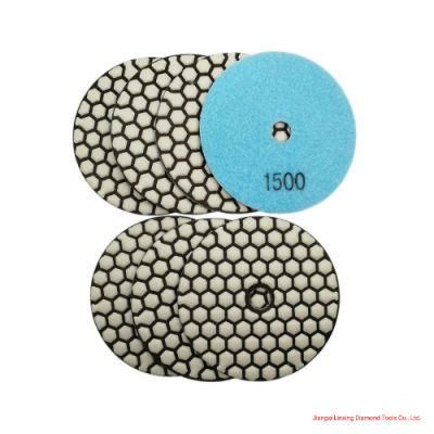 Dry Polishing Pads Sandpaper 100mm for Polishing Abrasive Stone