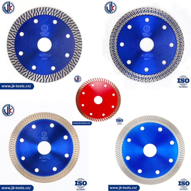 105mm Arbor 20mm K Turbo Hot Press Diamond Saw Blade / Tile Cutter Blade Cutting Ceramic No Chipping