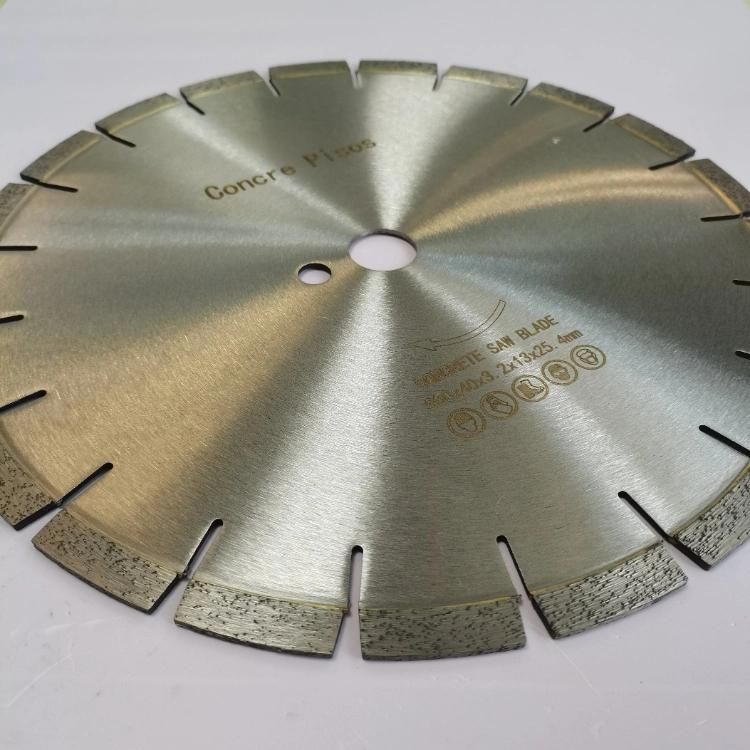 Hot Sell Construction Tools 12 Inch Diamond Silver Welding Cutting Saw Blade for Concrete