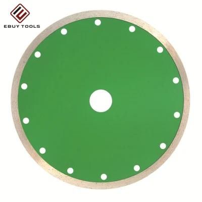 200mm X 5mm Cold Pressed Continuous Diamond Saw Blade Cutting Marbke and Granite